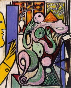 抽象的かつ装飾的 Painting - Le peintre 構成 1934 キュビズム